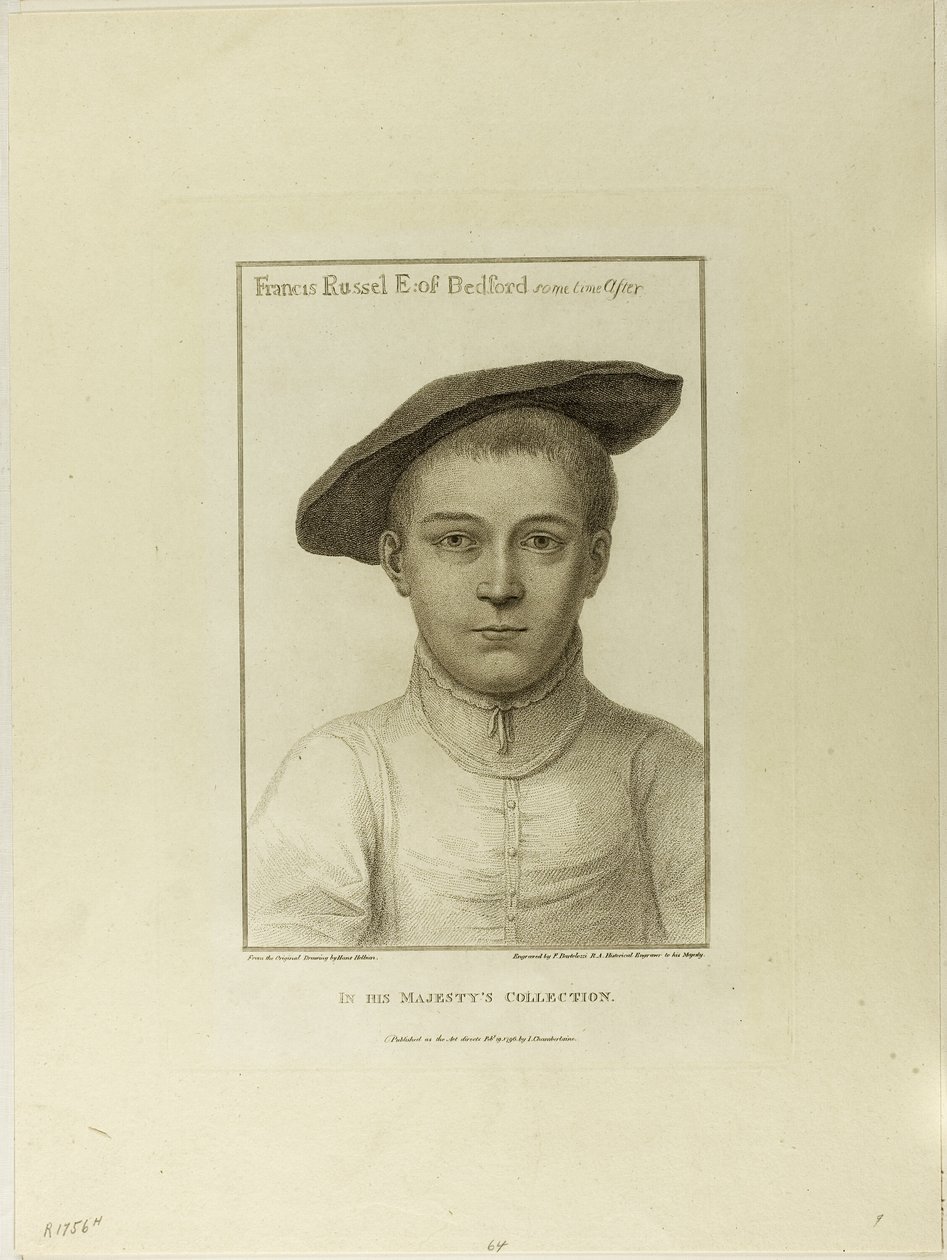 Franciszka Russella autorstwa Francesco Bartolozzi