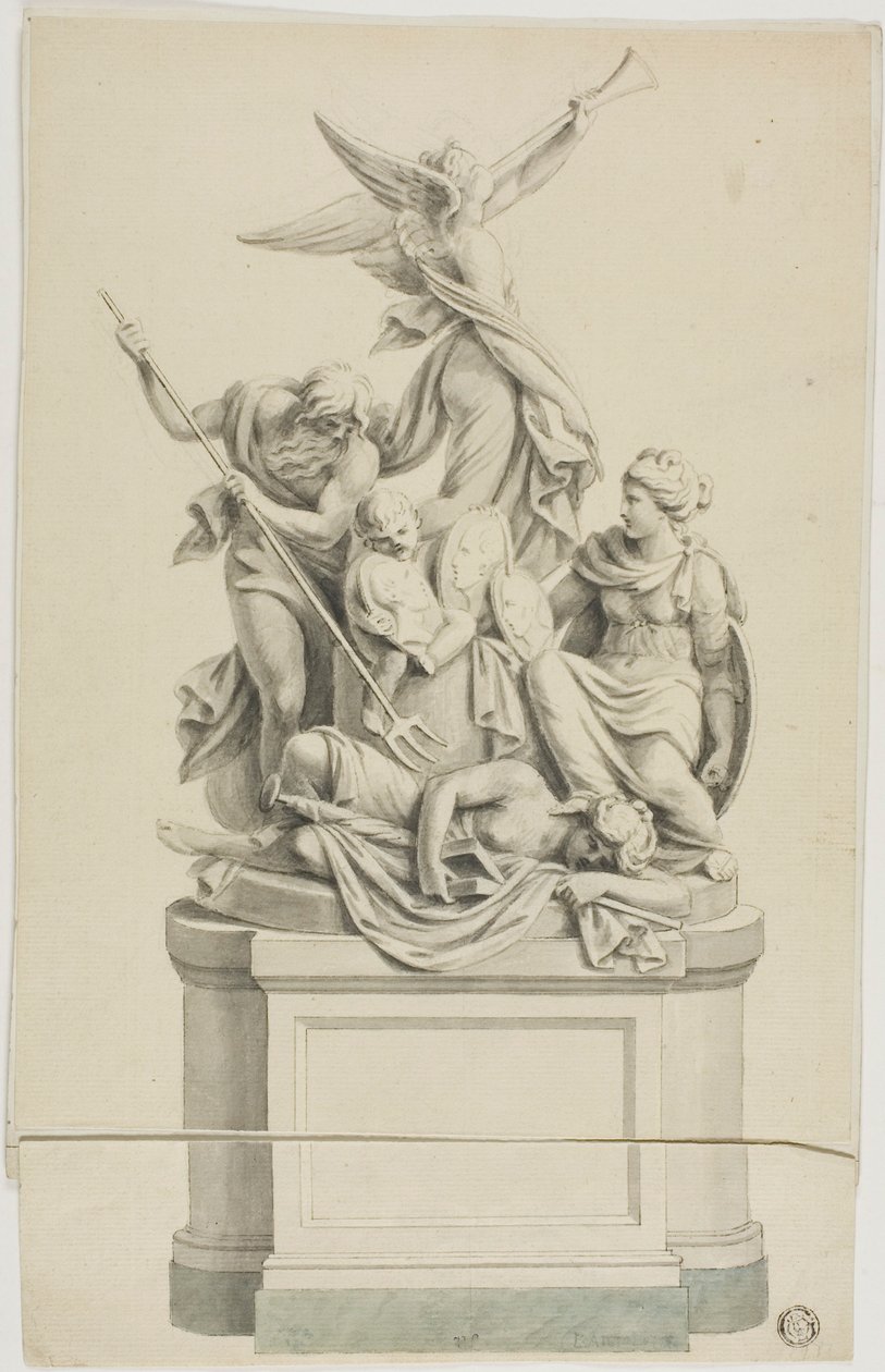 Pomnik pogrzebowy autorstwa Francesco Bartolozzi