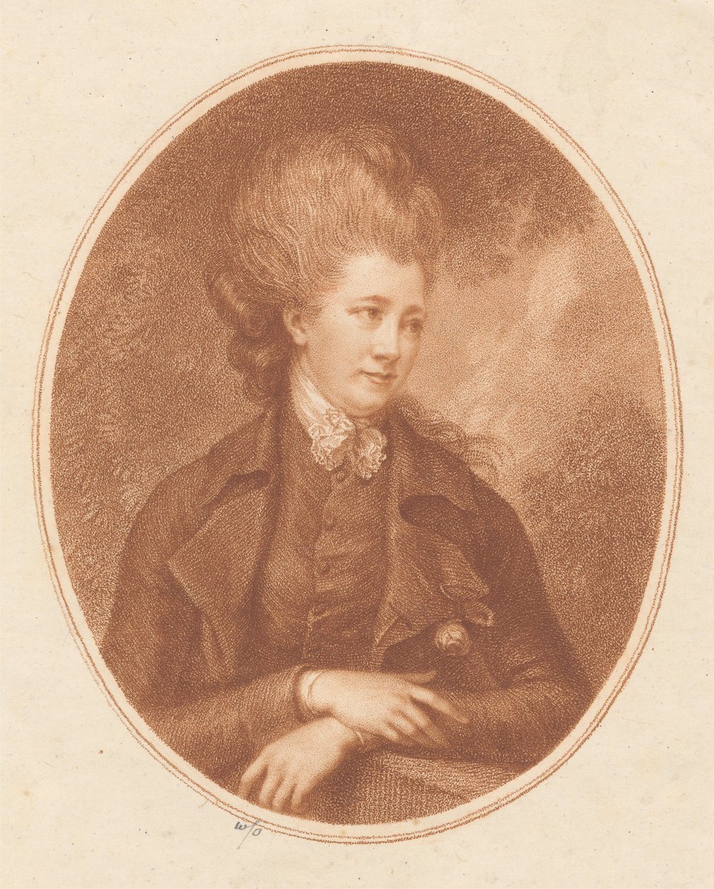 Georgiana, hrabina Spencer autorstwa Francesco Bartolozzi