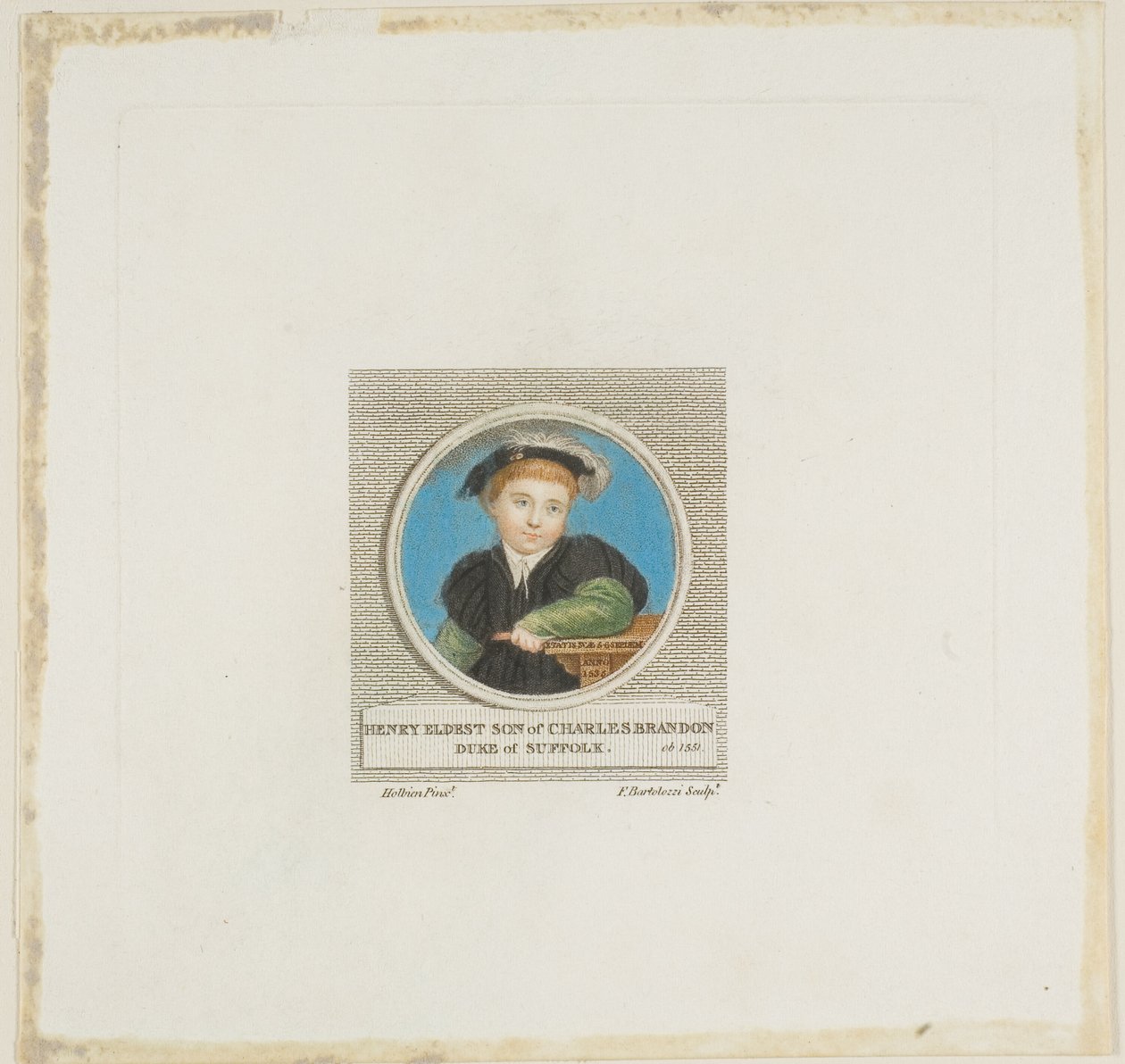 Henry Brandon autorstwa Francesco Bartolozzi