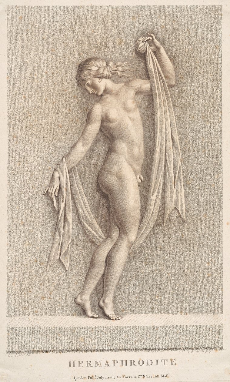 Hermafrodyta autorstwa Francesco Bartolozzi