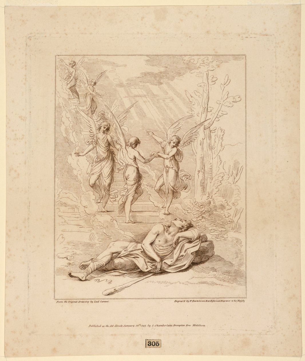 Wizja Jakuba autorstwa Francesco Bartolozzi