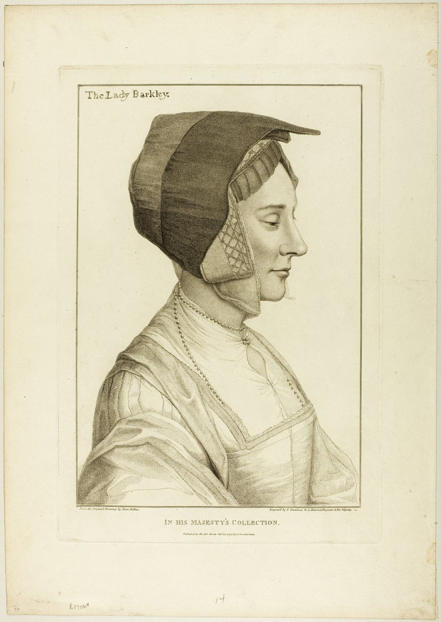 Lady Barkley autorstwa Francesco Bartolozzi