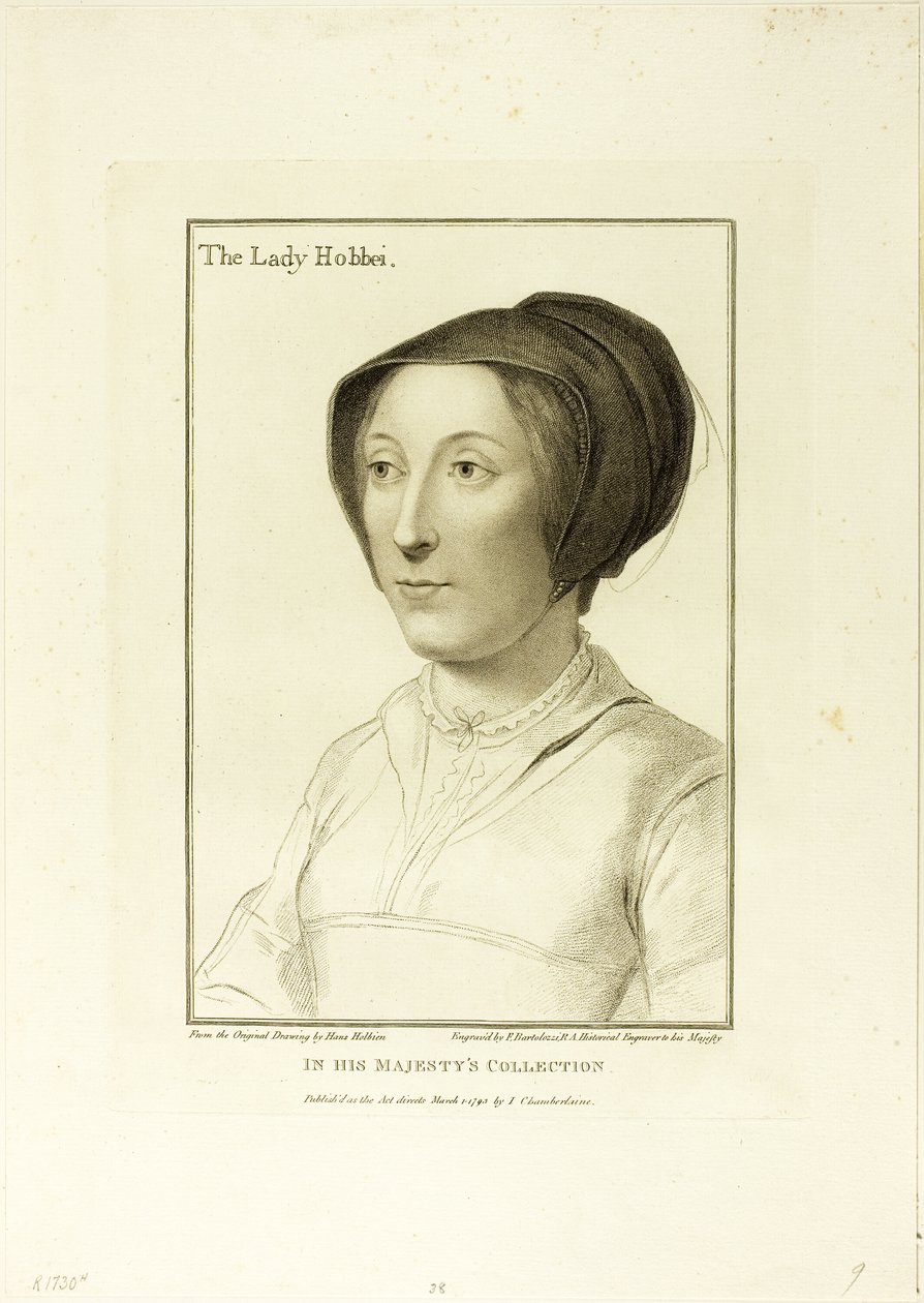 Lady Hobby autorstwa Francesco Bartolozzi
