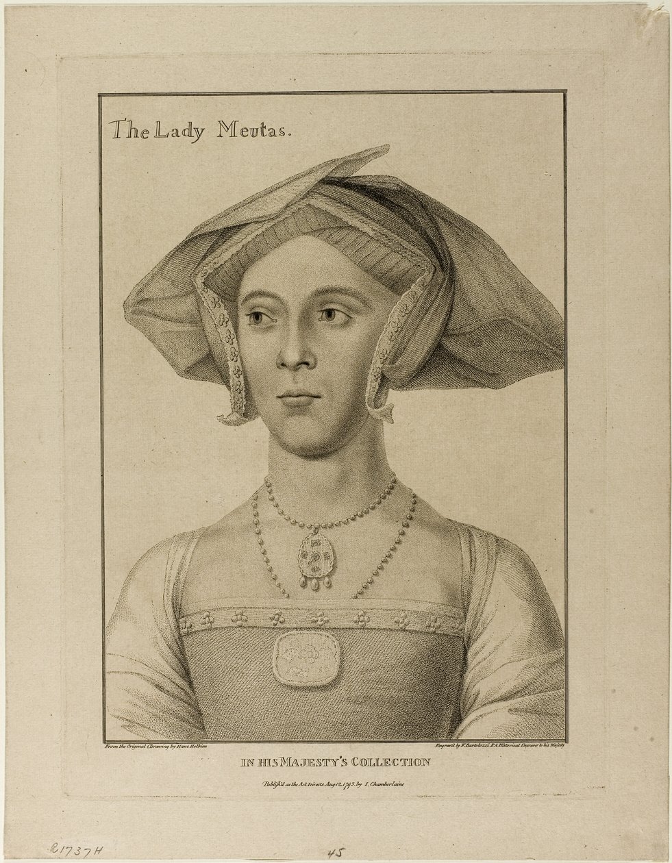 Lady Meutas autorstwa Francesco Bartolozzi