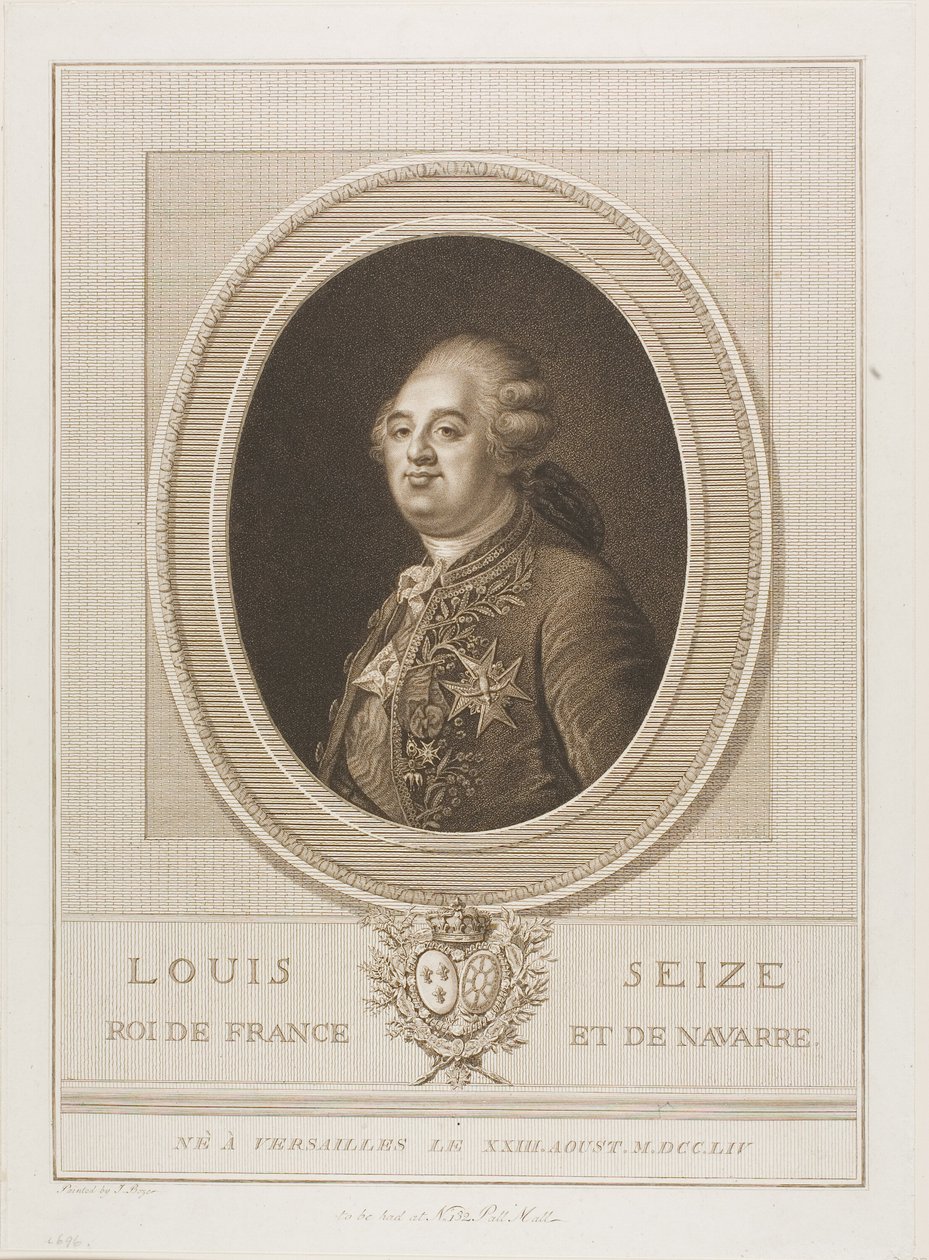 Louis Zająć autorstwa Francesco Bartolozzi