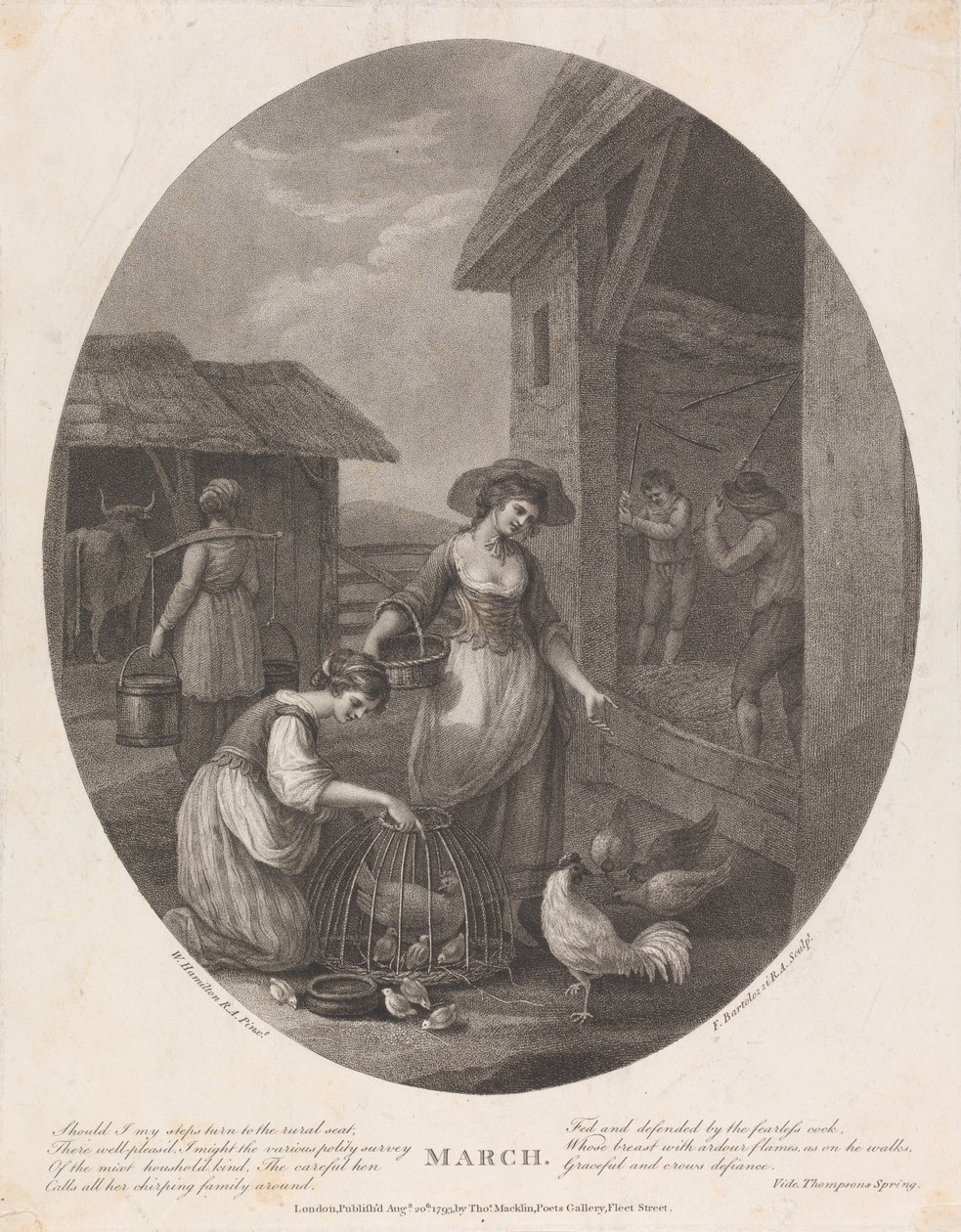 marzec autorstwa Francesco Bartolozzi