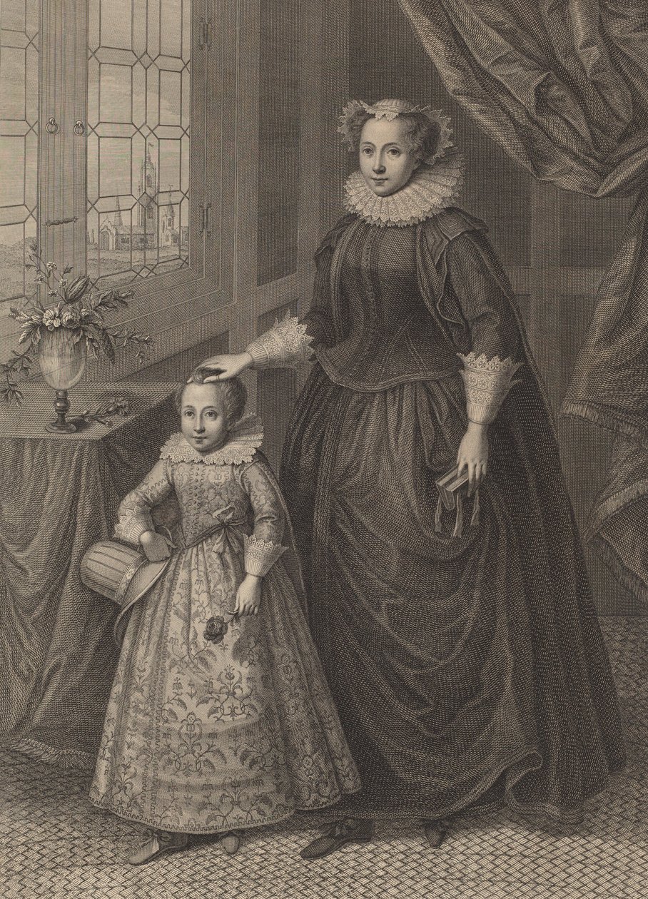 Mary, królowa Szkotów, opublikowana w 1779 r. autorstwa Francesco Bartolozzi