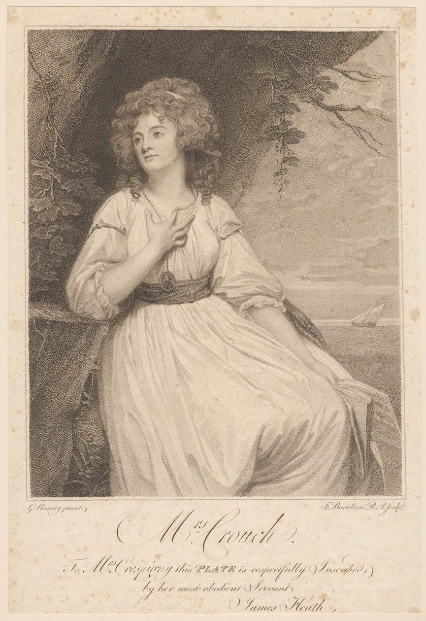 Panna Anna Crouch autorstwa Francesco Bartolozzi