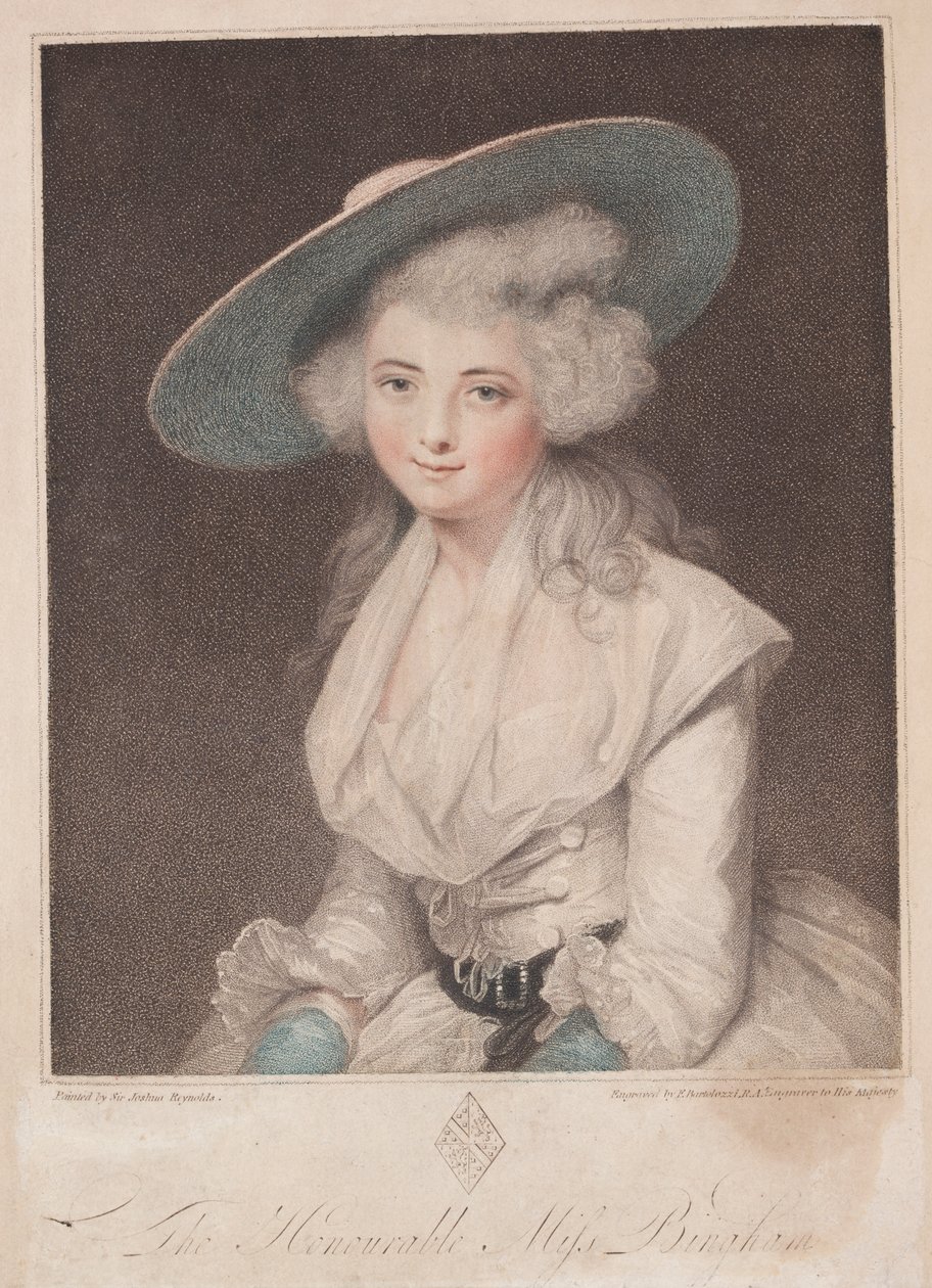 panna Anna Bingham autorstwa Francesco Bartolozzi