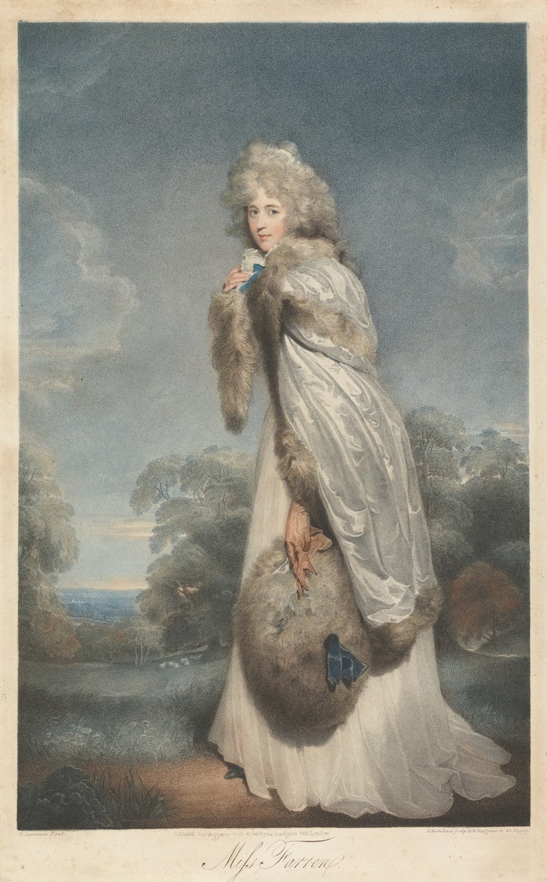 Pani Farren autorstwa Francesco Bartolozzi