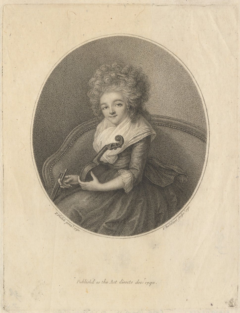 Pani Gautherot autorstwa Francesco Bartolozzi