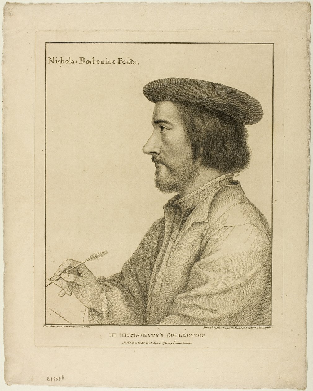 Mikołaj Burbon autorstwa Francesco Bartolozzi