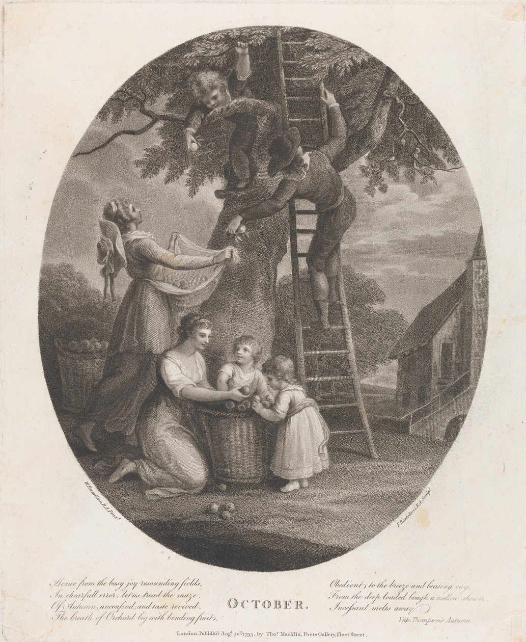 październik autorstwa Francesco Bartolozzi