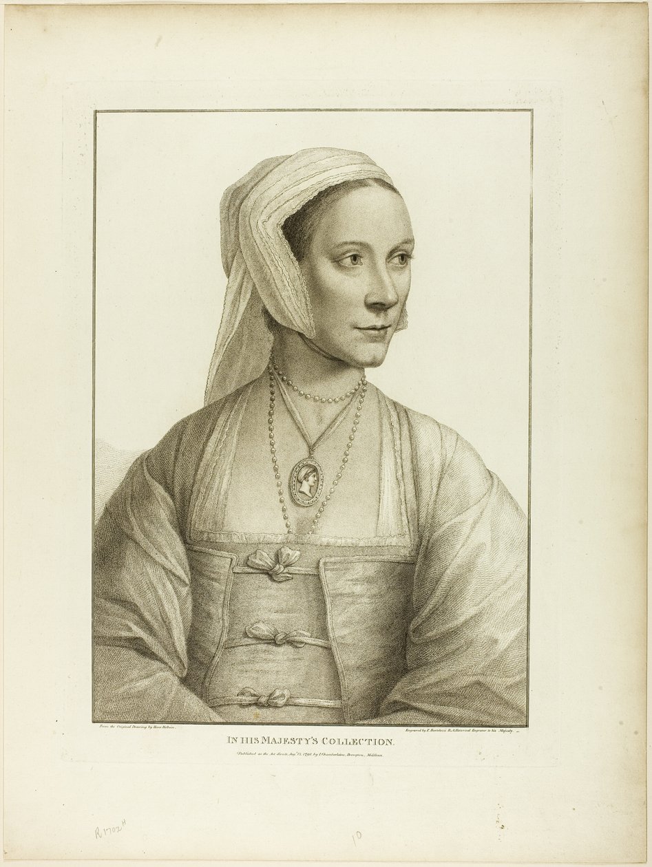 Portret kobiety zwróconej w prawo autorstwa Francesco Bartolozzi