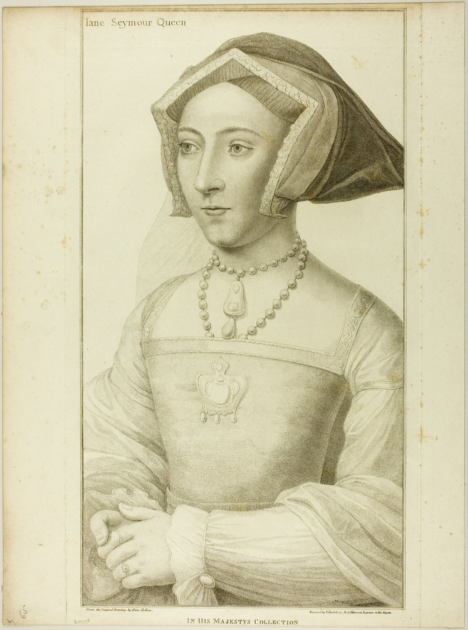Królowa Jane Seymour autorstwa Francesco Bartolozzi