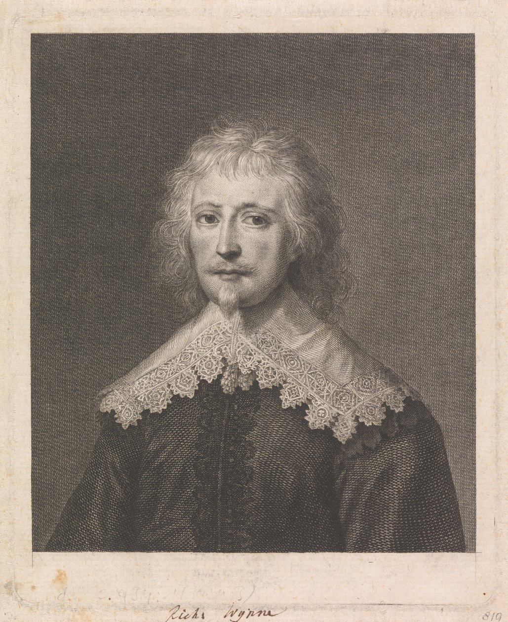 Richard Wynne autorstwa Francesco Bartolozzi