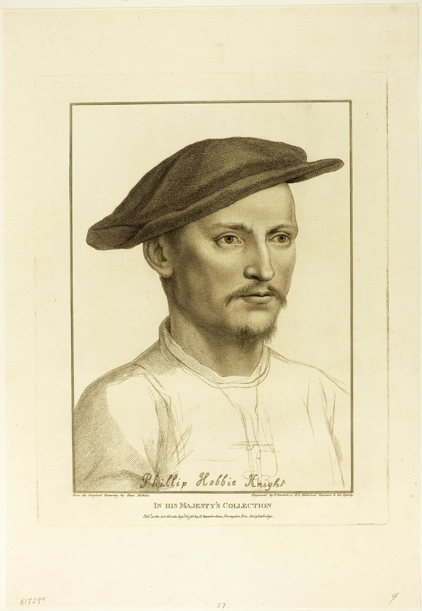 Sir Philip Hobby autorstwa Francesco Bartolozzi