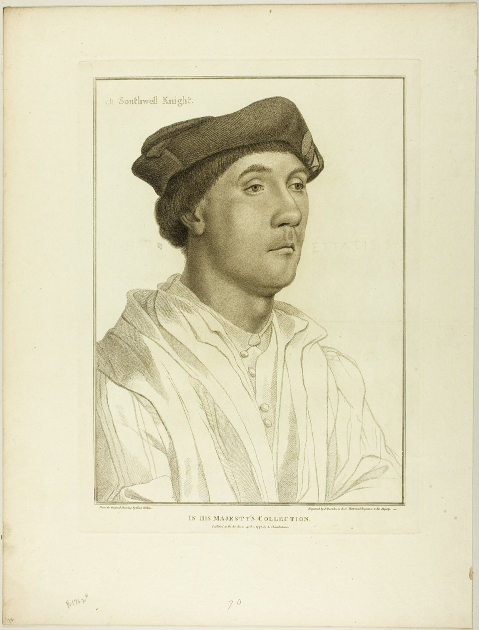 Sir Richard Southwell autorstwa Francesco Bartolozzi
