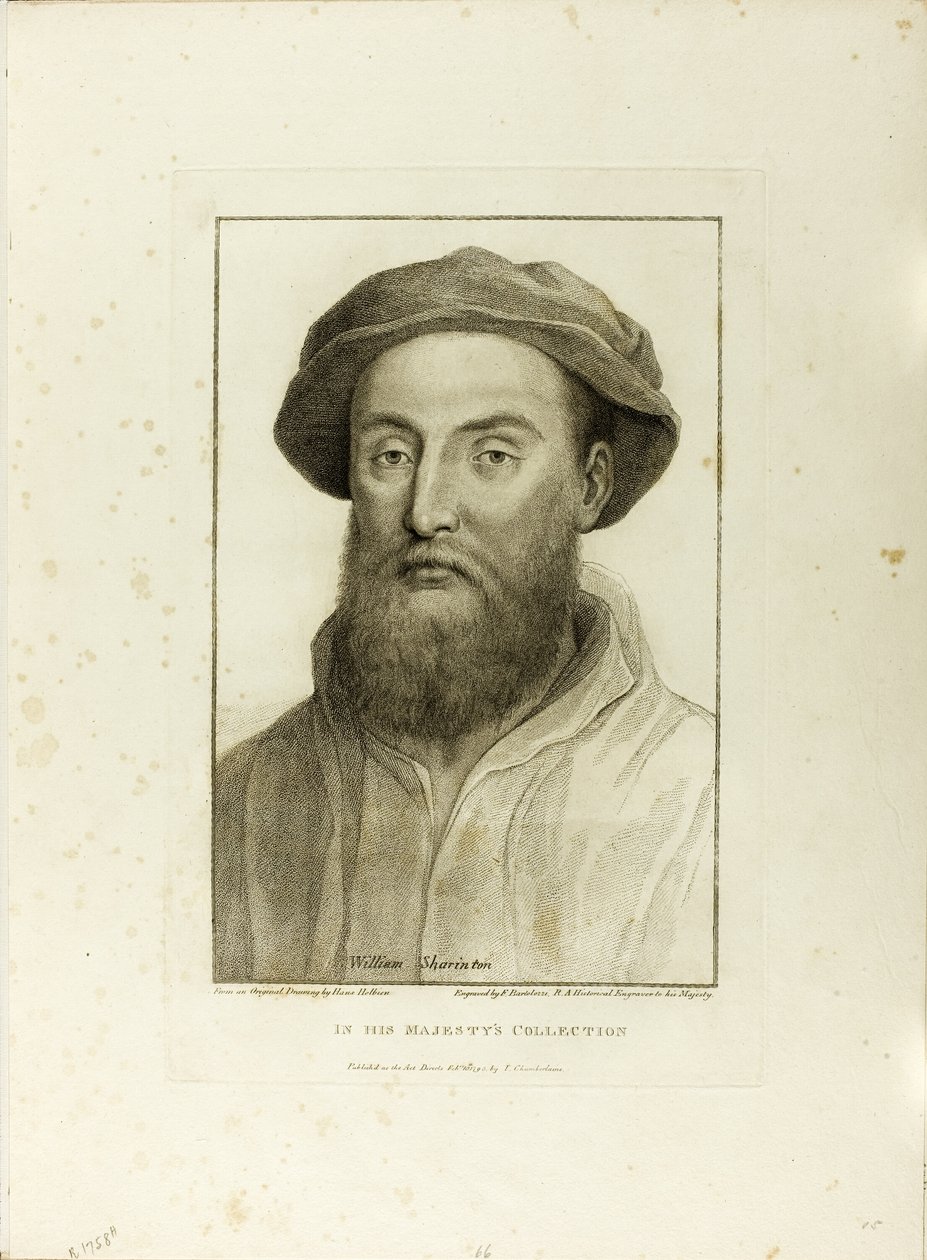 Sir William Sherington autorstwa Francesco Bartolozzi