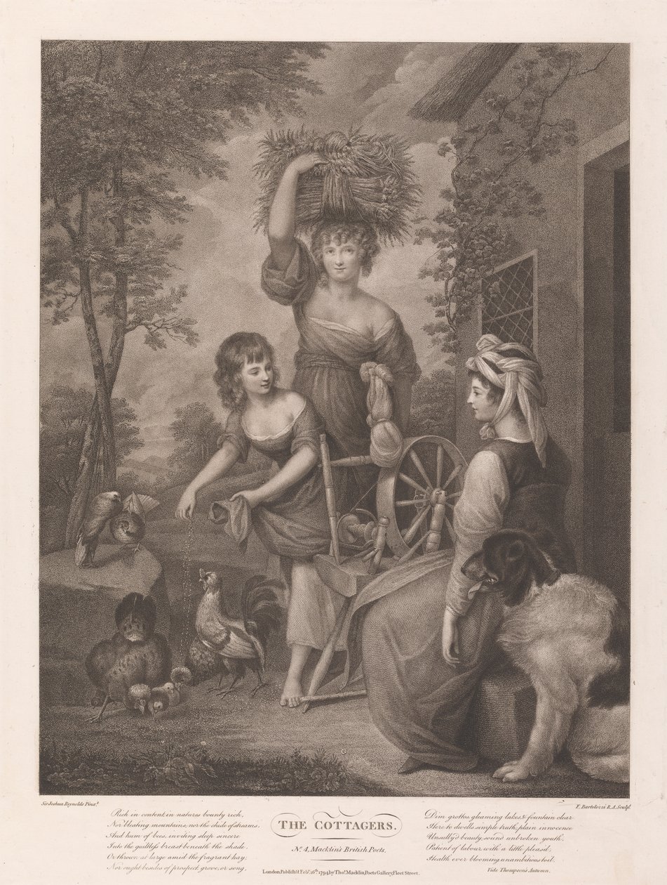 Chałupy autorstwa Francesco Bartolozzi