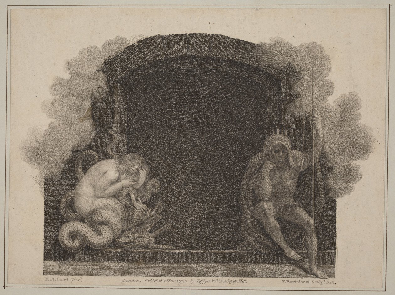 Grób śmierci autorstwa Francesco Bartolozzi