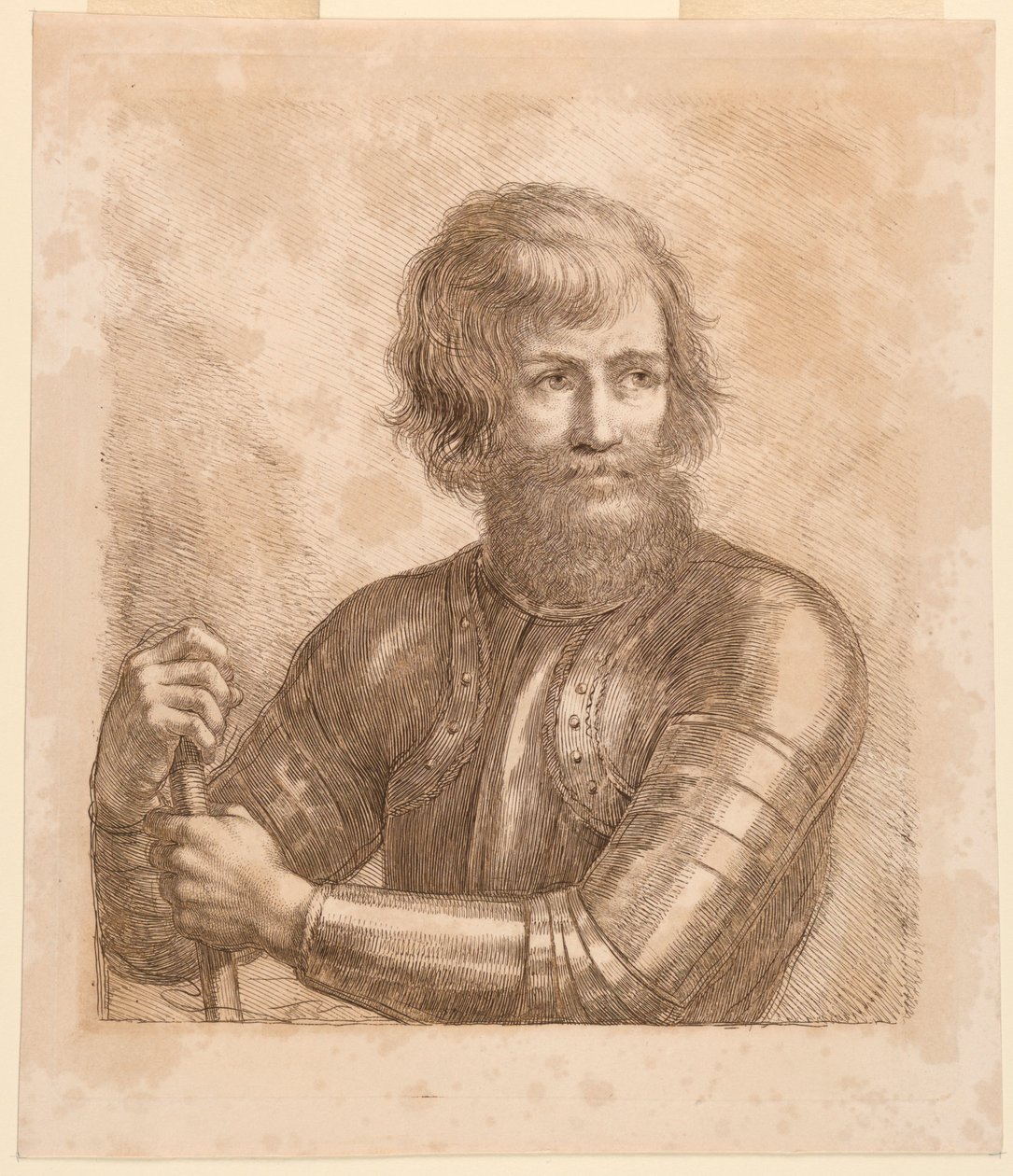 Wojownik z pałką autorstwa Francesco Bartolozzi