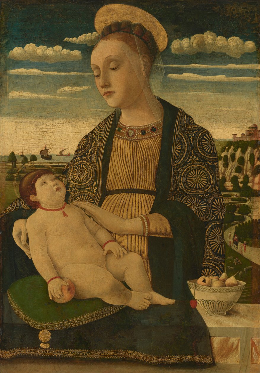 Madonna z Dzieciątkiem autorstwa Francesco Benaglio