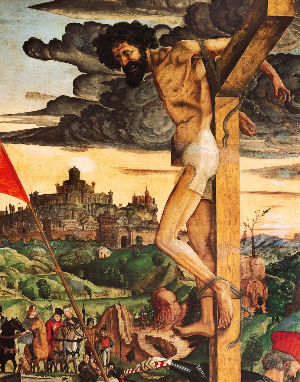 Złodziej, fragment z Ukrzyżowania, Francesco de