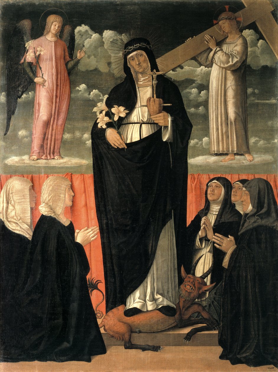 Błogosławiona Osanna Andreasi autorstwa Francesco Bonsignori