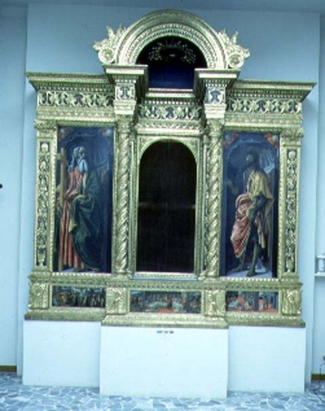 Tabernakulum Sakramentów, ok. 1484-6 (tempera na desce) (zob. także 94758-9) autorstwa Francesco Botticini