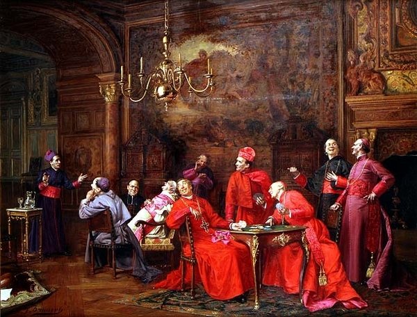 Wybitne zgromadzenie autorstwa Francesco Brunery