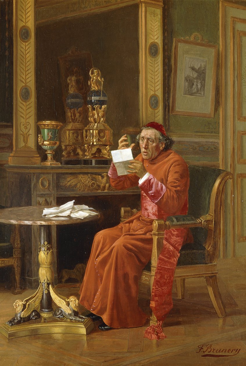 Wiadomości z wysoka, autorstwa Francesco Brunery