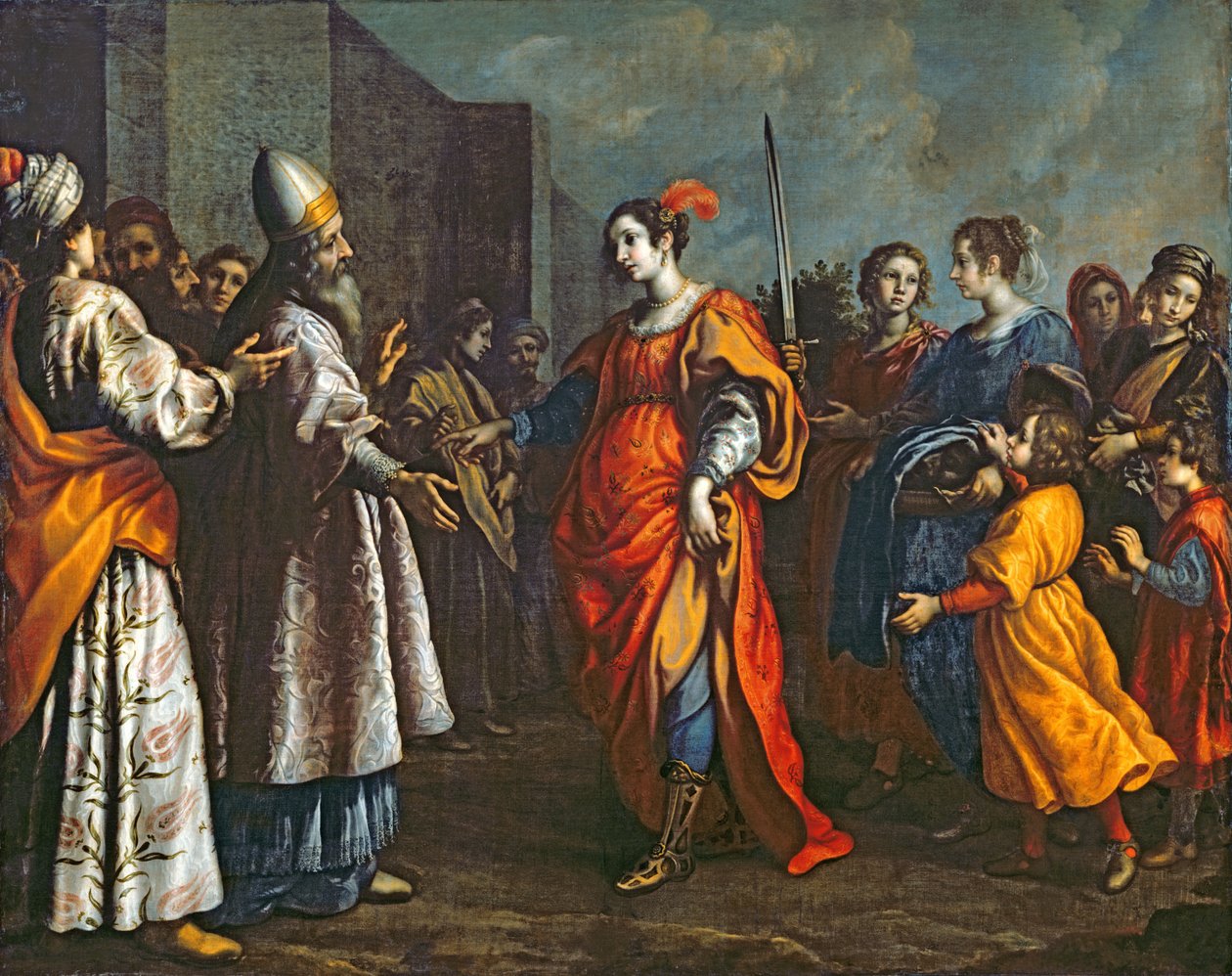 Triumf Judyty, ok. 1620-30 autorstwa Francesco Curradi