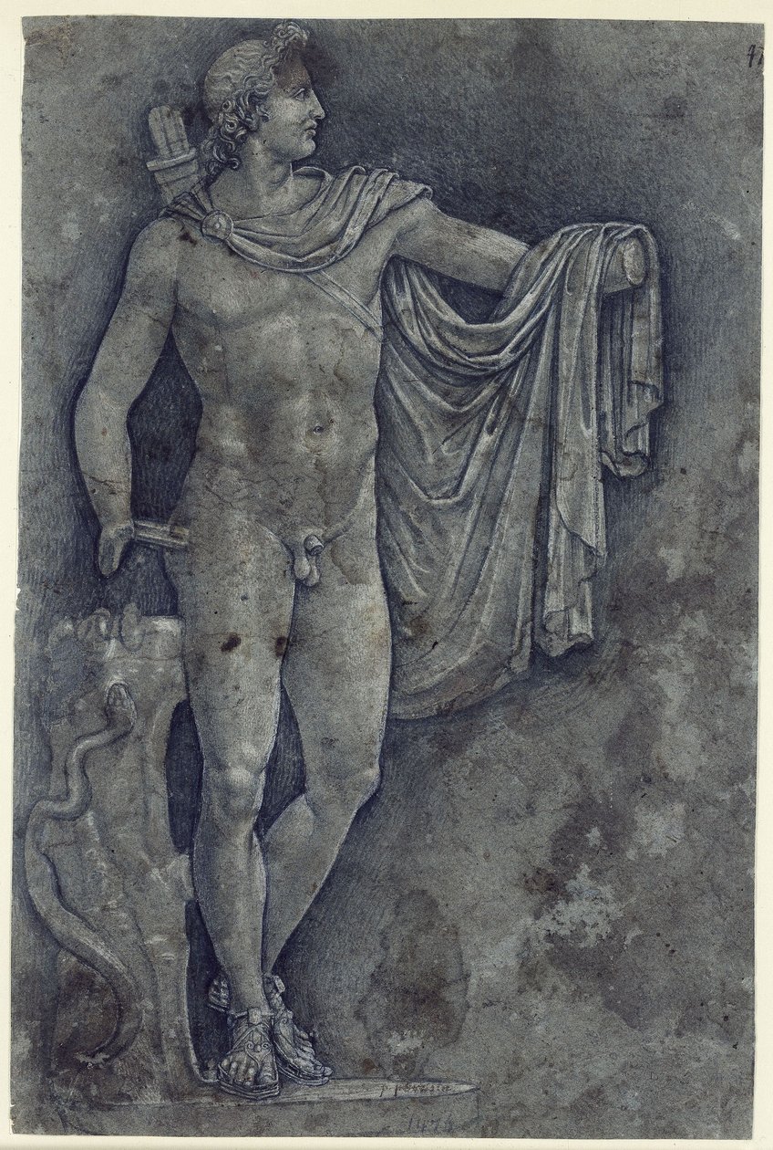 Apollo Belwederski autorstwa Francesco Francia