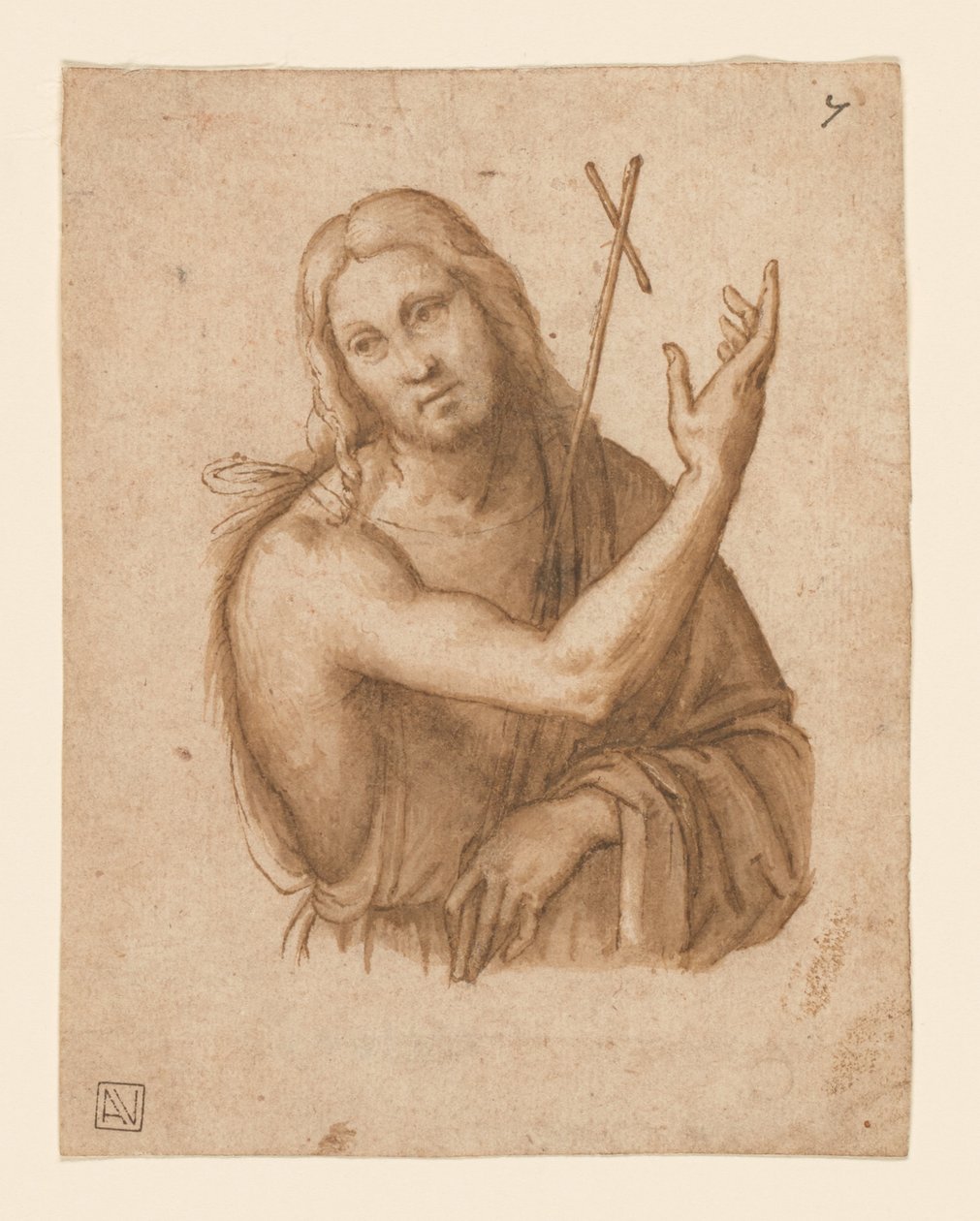 Św. Jan Chrzciciel autorstwa Francesco Francia