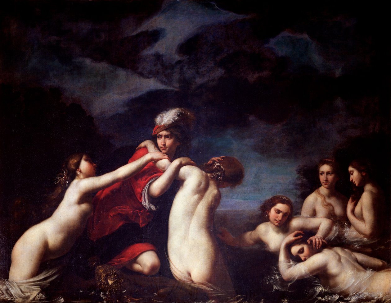 Hylas i nimfy Obraz Francesco Furini (1604-1646) Florencja, Palazzo Pitti autorstwa Francesco Furini