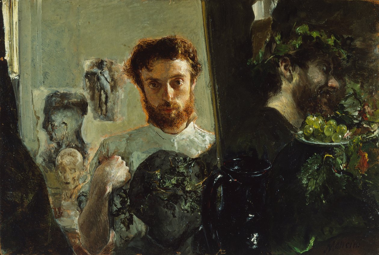 Autoportret autorstwa Francesco Giovanni Mancini