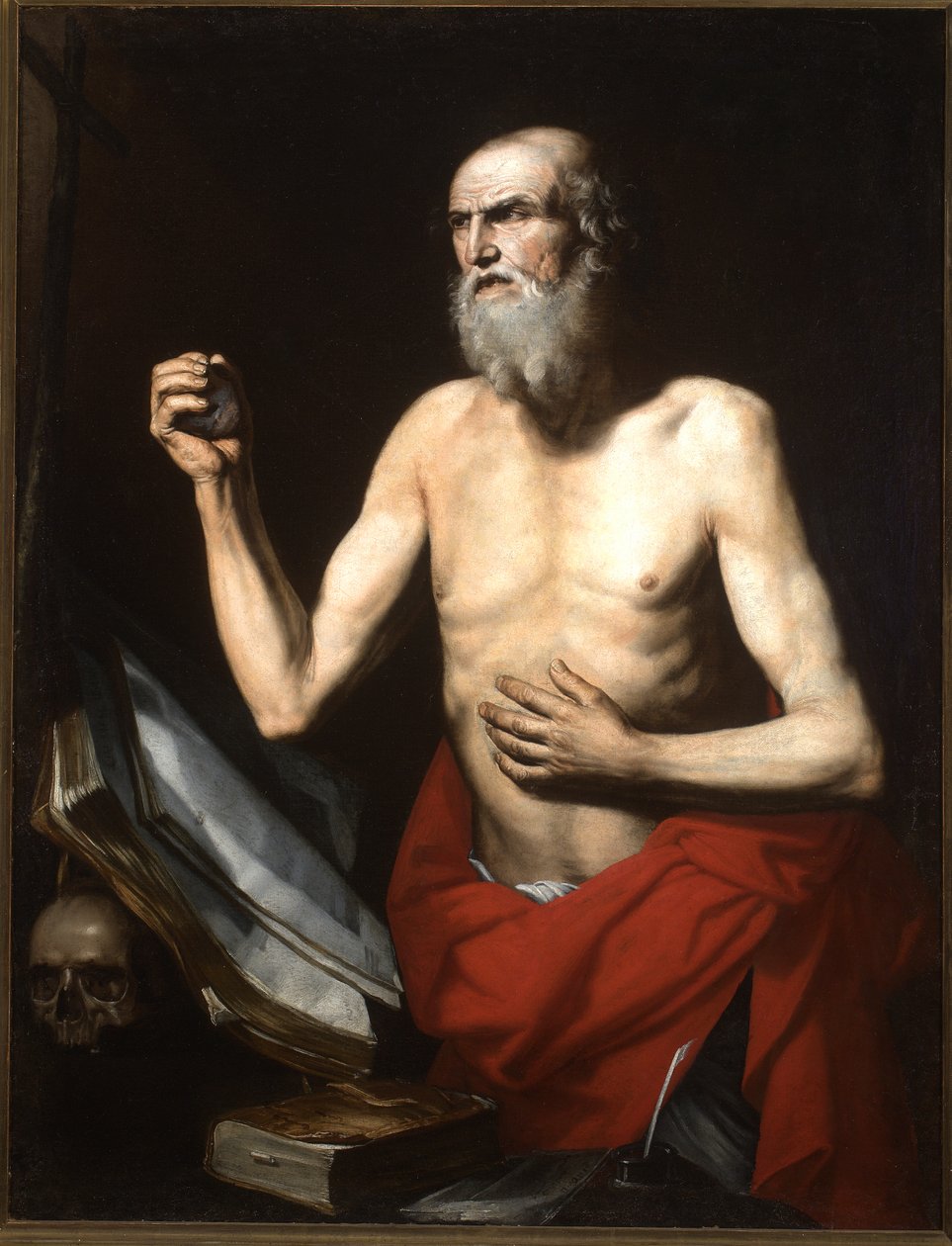 Święty Hieronim Pokutnik, ok. 1600 r. (obraz) autorstwa Francesco Glielmo