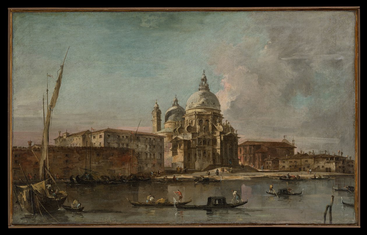 Santa Maria della Salute autorstwa Francesco Guardi