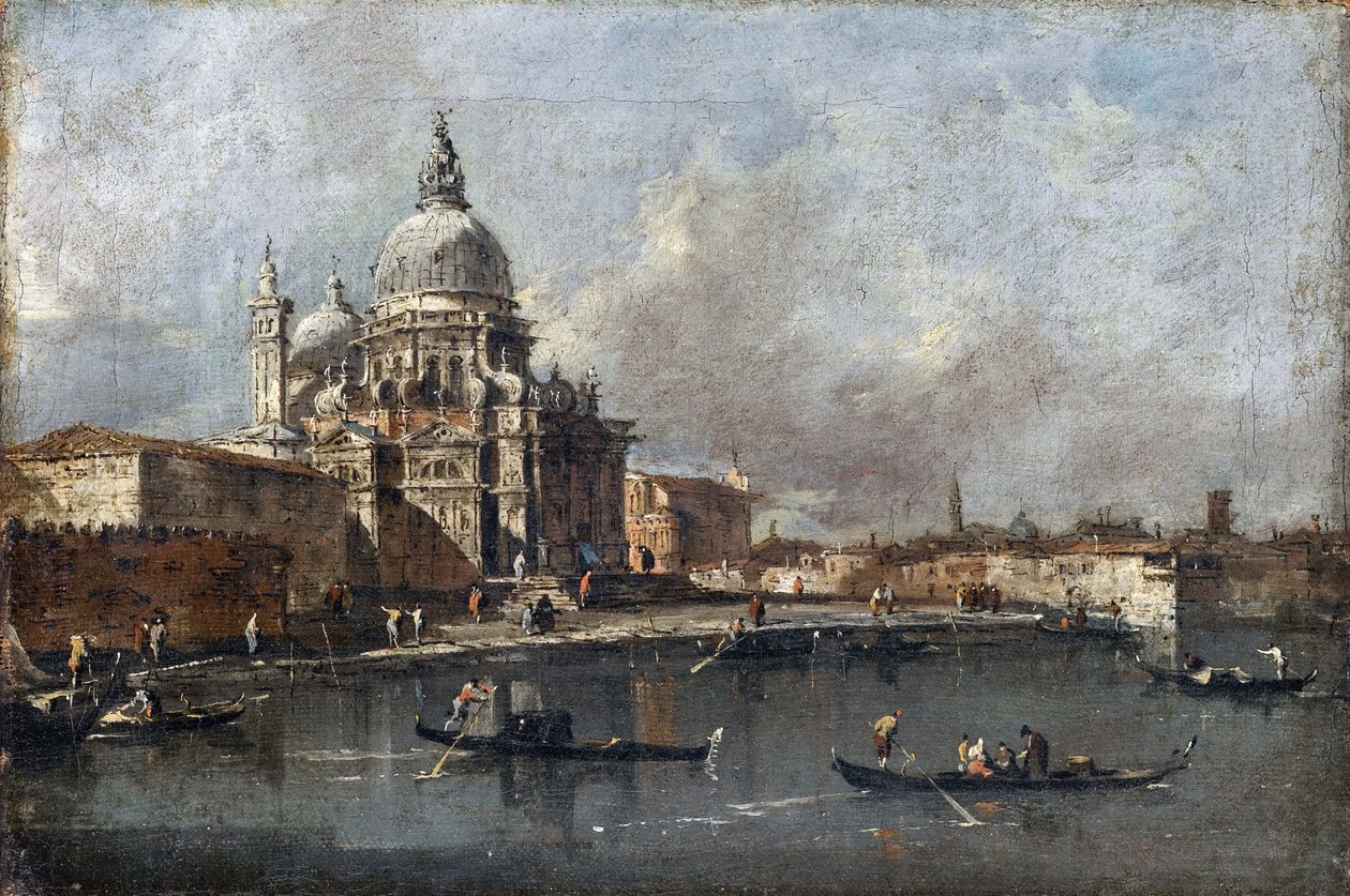 Santa Maria della Salute, Wenecja, ok. 1780 autorstwa Francesco Guardi