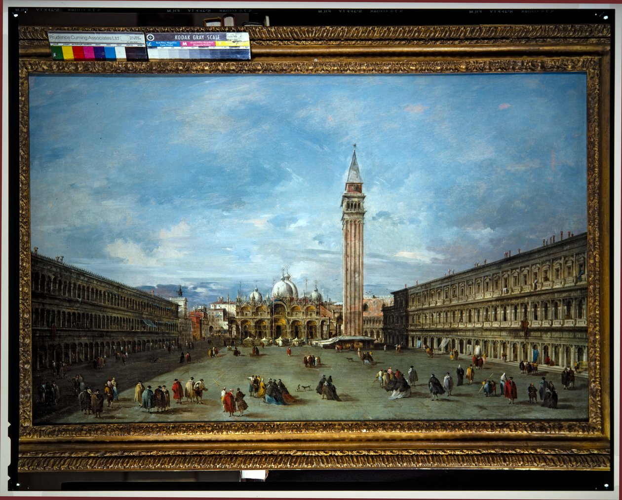 Plac Świętego Marka, Wenecja autorstwa Francesco Guardi