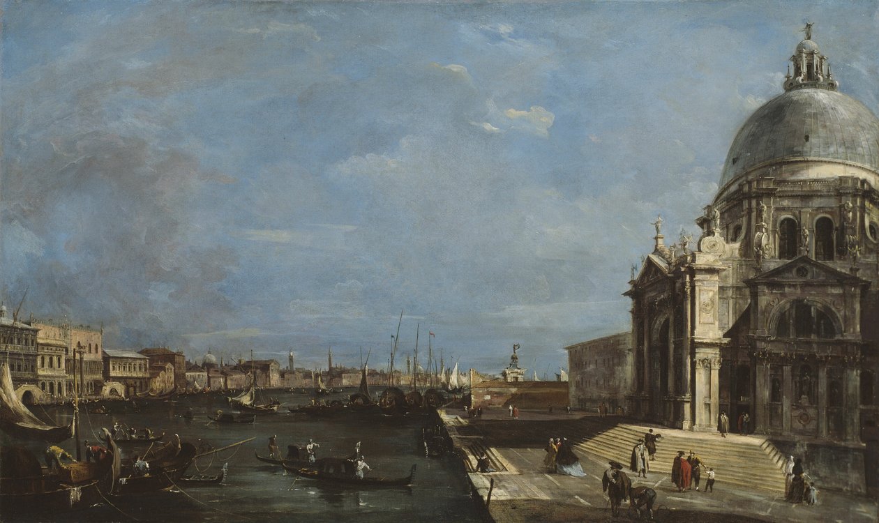 Canal Grande, Wenecja autorstwa Francesco Guardi
