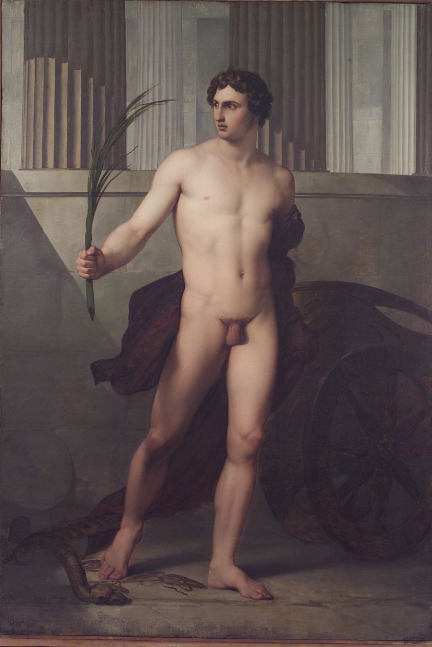 Włoski:  Atleta trionfante Zwycięski sportowiec autorstwa Francesco Hayez