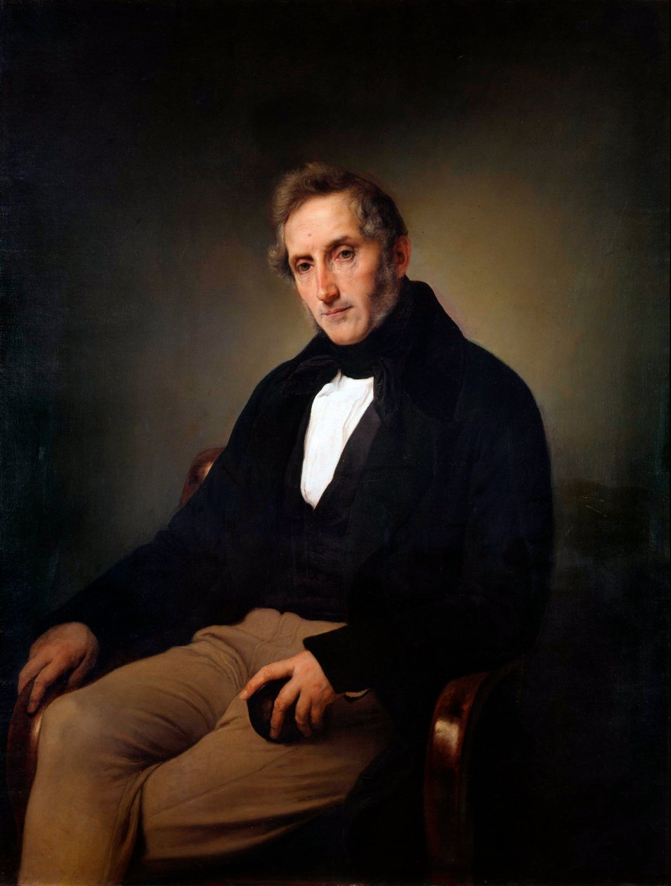Włoski: Portret Alessandro Manzoniego Portret Alessandro Manzoniego autorstwa Francesco Hayez