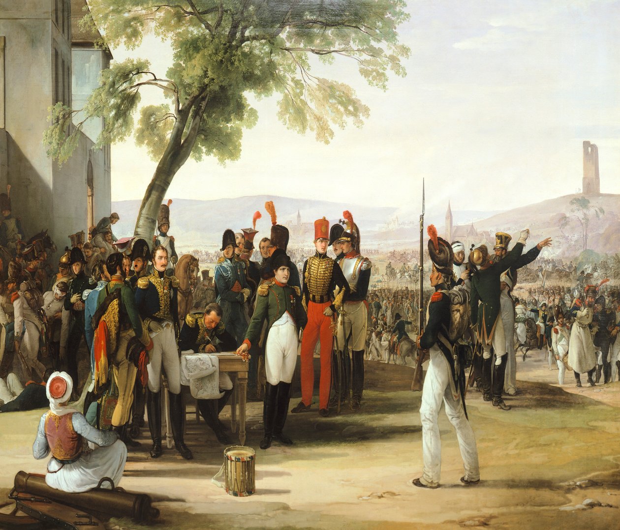 Napoleon po bitwie pod Wagram, Francesco Hayez (1791-1882) autorstwa Francesco Hayez