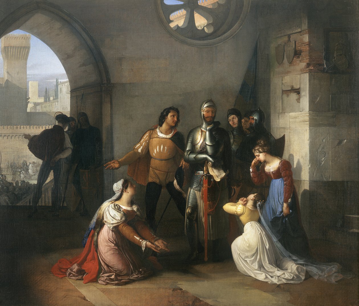 Pietro Rossi autorstwa Francesco Hayez