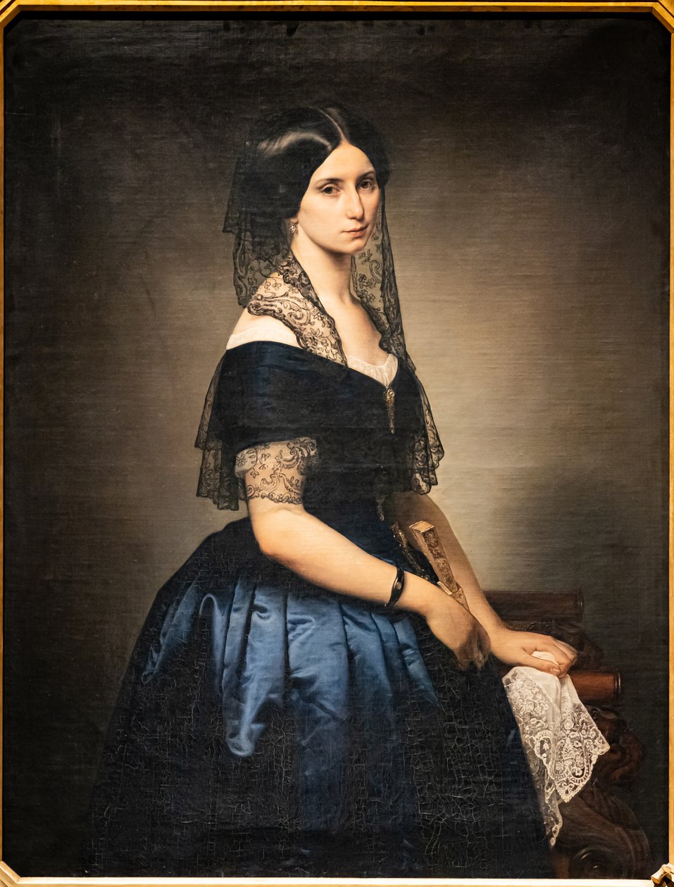Portret Antonietty Tarsis Basilico autorstwa Francesco Hayez