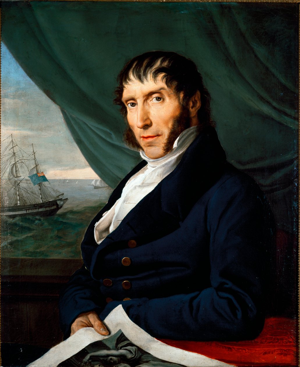 Portret Francesco Peloso, główny Mecene – Francesco Hayez Obraz Francesco Hayeza (1791-1882) Kolekcja prywatna autorstwa Francesco Hayez