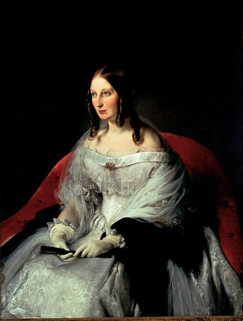 Portret Sarah Louise Strachan (1818-1881), księżniczki Sant